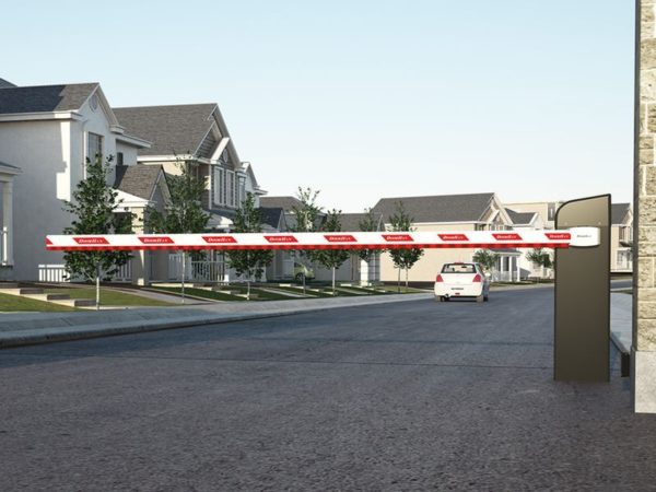 Автоматический шлагбаум BARRIER производства Doorhan с подсвечивающейся стрелой
