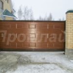откатные ворота Промлайн