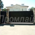 Автоматические кованные сдвижные ворота