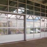 панорамные ворота Doorhan
