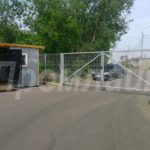 распашные ворота из сварной 3D сетки