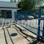 ворота откатные из профильной трубы