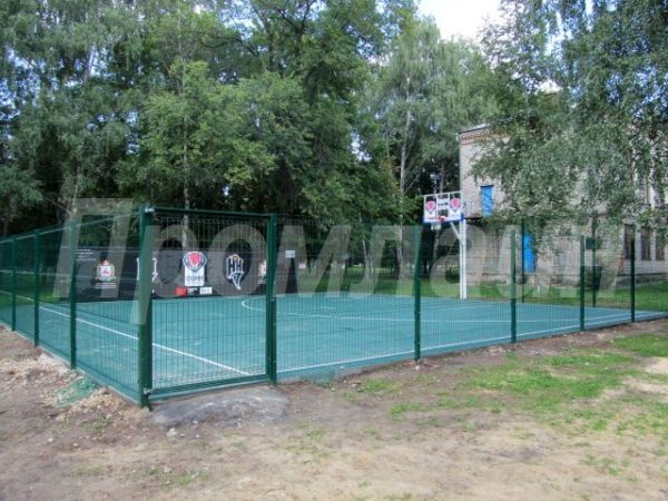 Забор из сварной сетки 3D