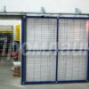 Сдвижные подвесные автоматические ворота из 3D сетки